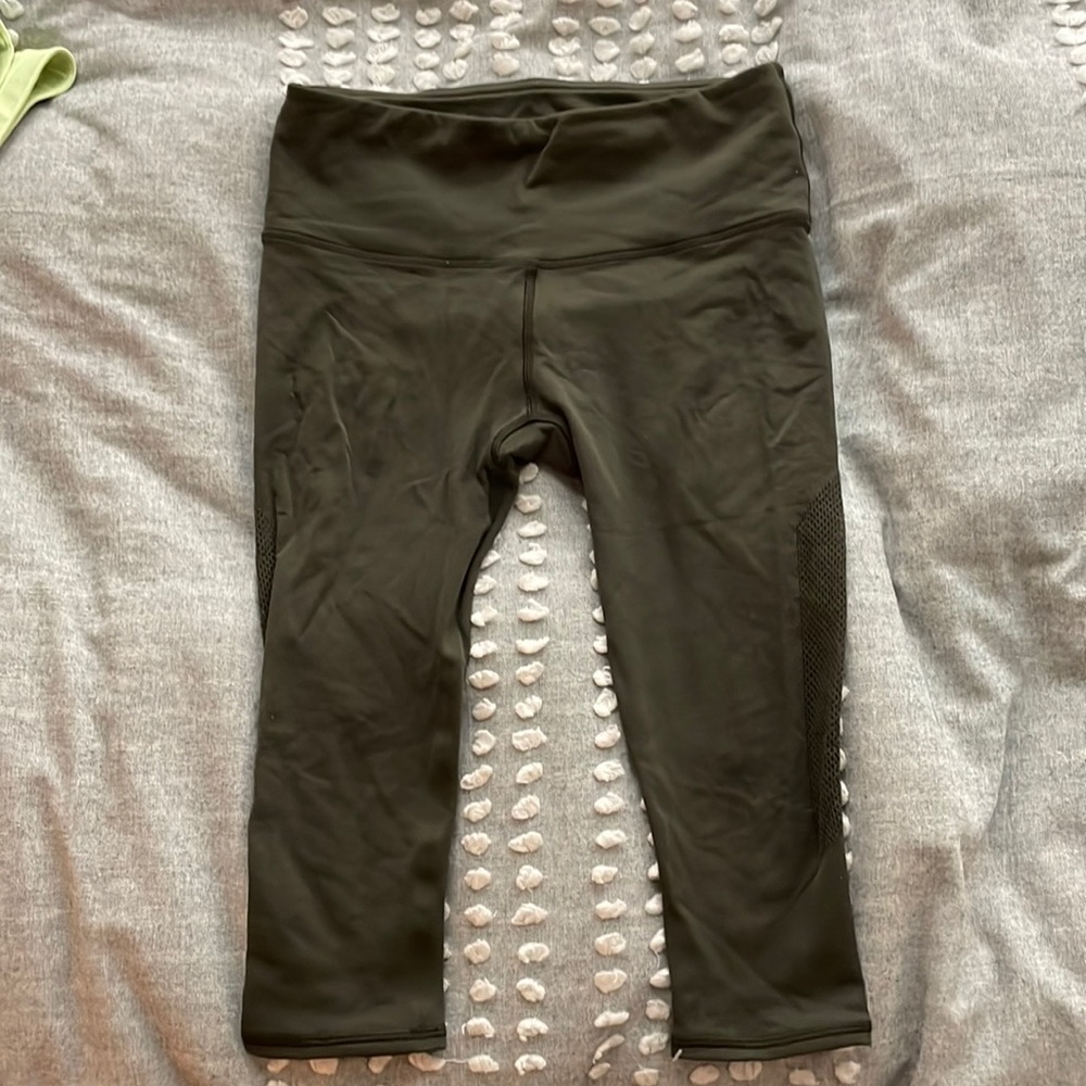 Lululemon seamless crop leggings